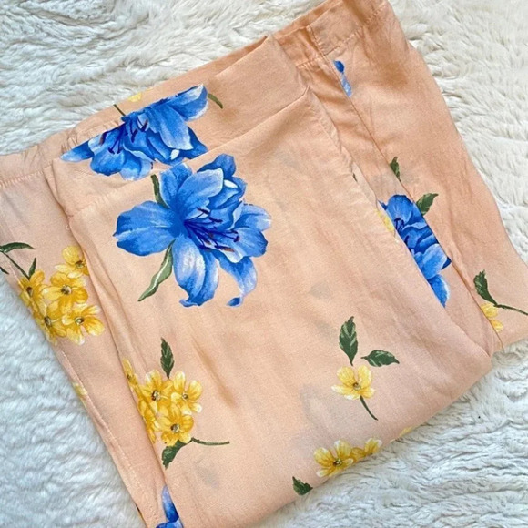 Vintage Style - High Waisted Wide Leg Trousers - Picture 3 of 3